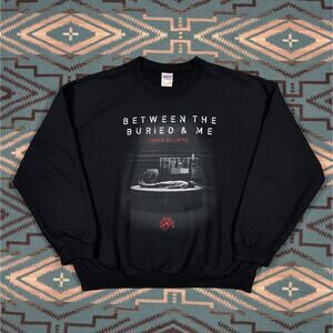 Between the Buried & Me Coma Ecliptic 2015 Crewneck Sweater Prog Rock Concept XL